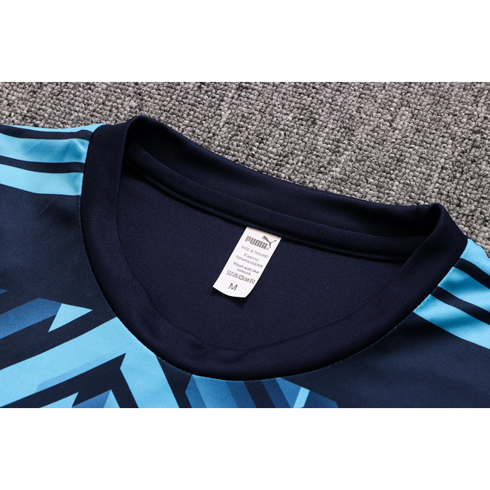 Chandal del Olympique Marsella Manga Corta 2022-2023 Azul